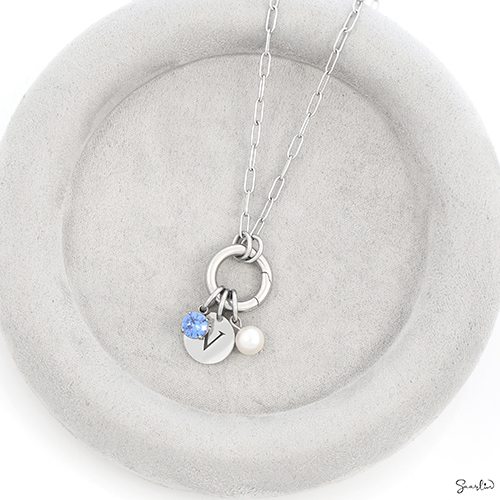 MySaarlin necklace with charms
