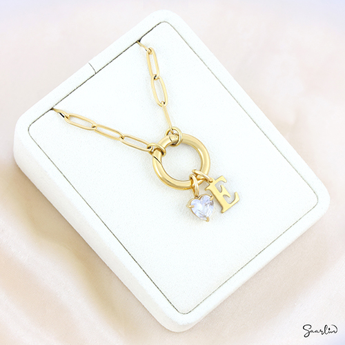 Aura-hjärta hängsmycke