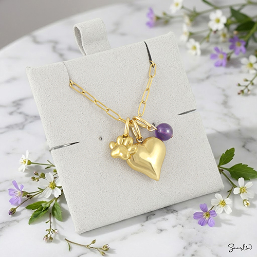 OmaSaarlin-riipushela Chunky sydän