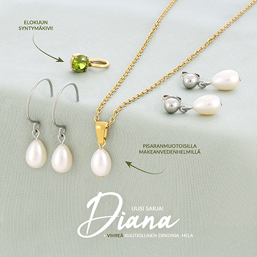 Diana-serie och augustis földelsesten